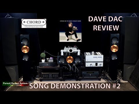 Chord Electronics DAVE Review - Bass Quality Demonstration Video #2 HiFi Dac Pre Amplifier high end
