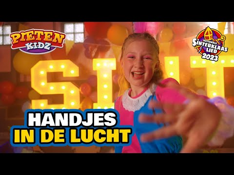 Pietenkidz - Handjes In De Lucht (Nationale Sinterklaaslied 2023) [Official Video]