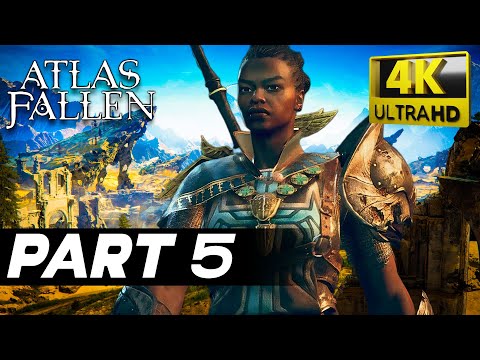 Atlas Fallen Walkthrough Gameplay Part 5 From Beliefs to Trust - No Commentary (FULL GAME)