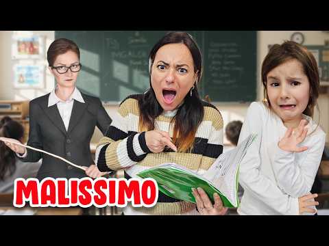 MARTINA MISSY VA MALISSIMO A SCUOLA PRENDE BRUTTI VOTI! MAMMA TY LO SCOPRE LA METTE IN PUNIZIONE!