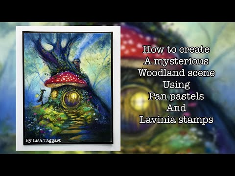 ‘The witches’ apprentice’-Lavinia stamps-pan pastel