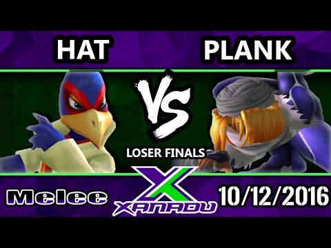 S@X 171 - Hat (Falco, Sheik) Vs. Plank (Sheik) - SSBM Losers Finals - Smash Melee