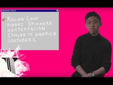 Rich Brian on XXXTENTACION, Rolling Loud, and Fidget Spinners | Trending Topics