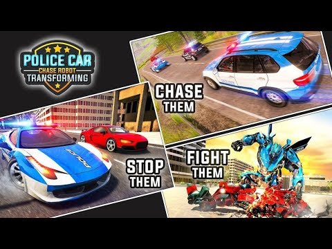 City Police Car Robot Gangster Crime Chase - Car Android Gameplay