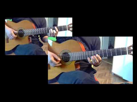 Kada padne prvi sneg - aranžman za dve gitare