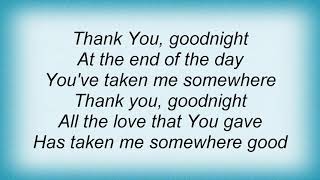 All Star United - Thank You, Goodnight Lyrics