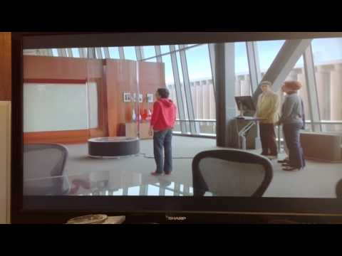 Holographic video conference scene from Silicon Valley TV s