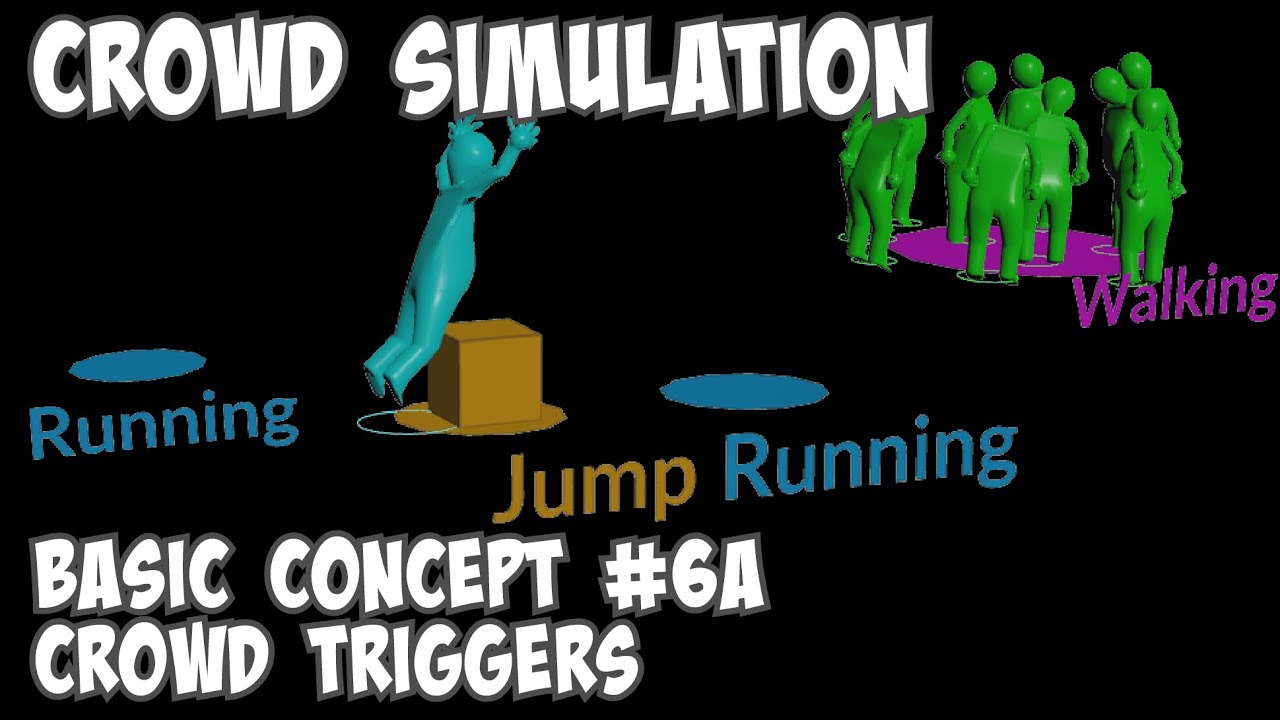 Crowd Simulation Basic Concept #6A Crowd Triggers