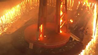 バレンシアの火祭りの最終日