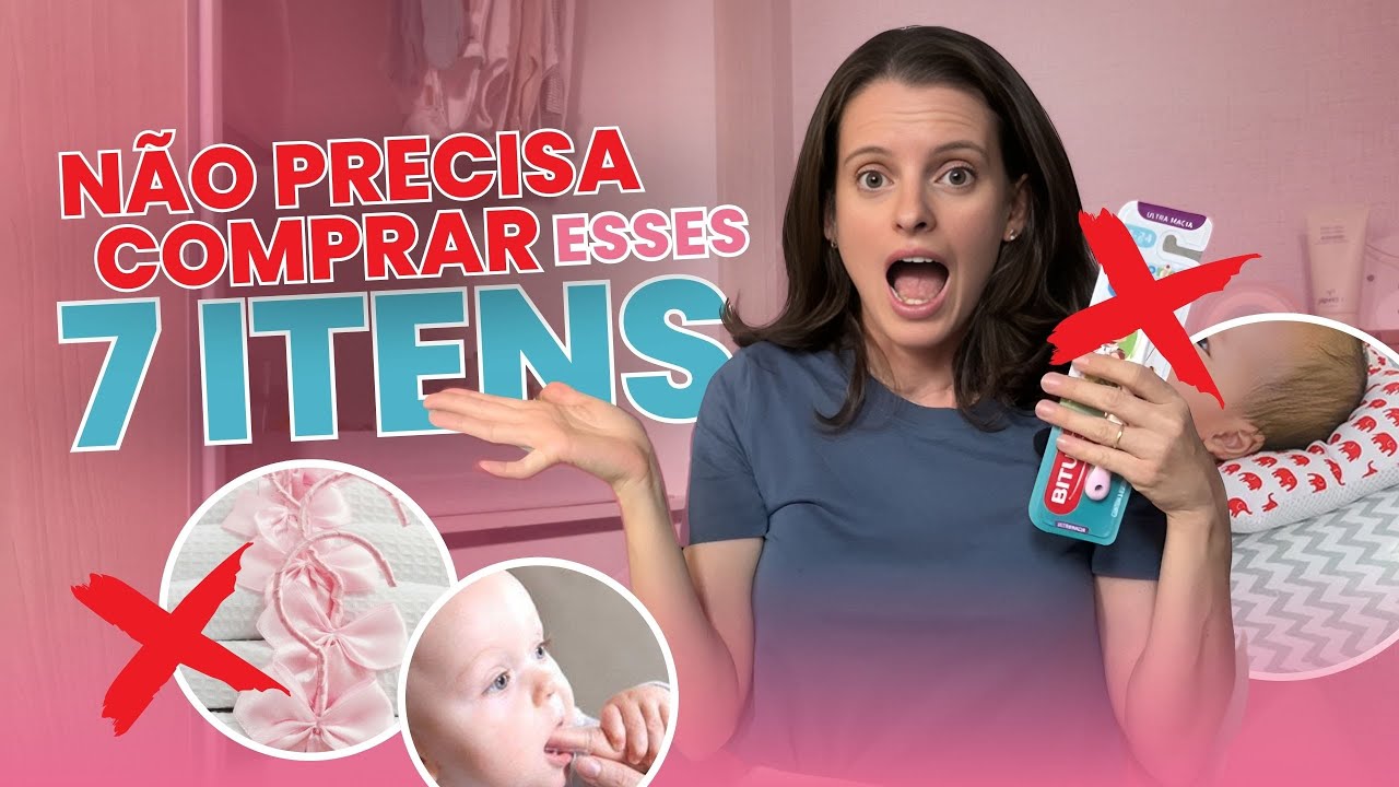 O QUE NÃO COMPRAR PARA O ENXOVAL DO SEU BEBÊ! 🍼❌