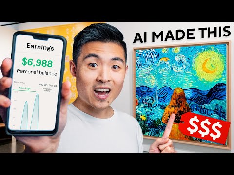 , title : 'I Tried Selling AI Art For 30 Days'