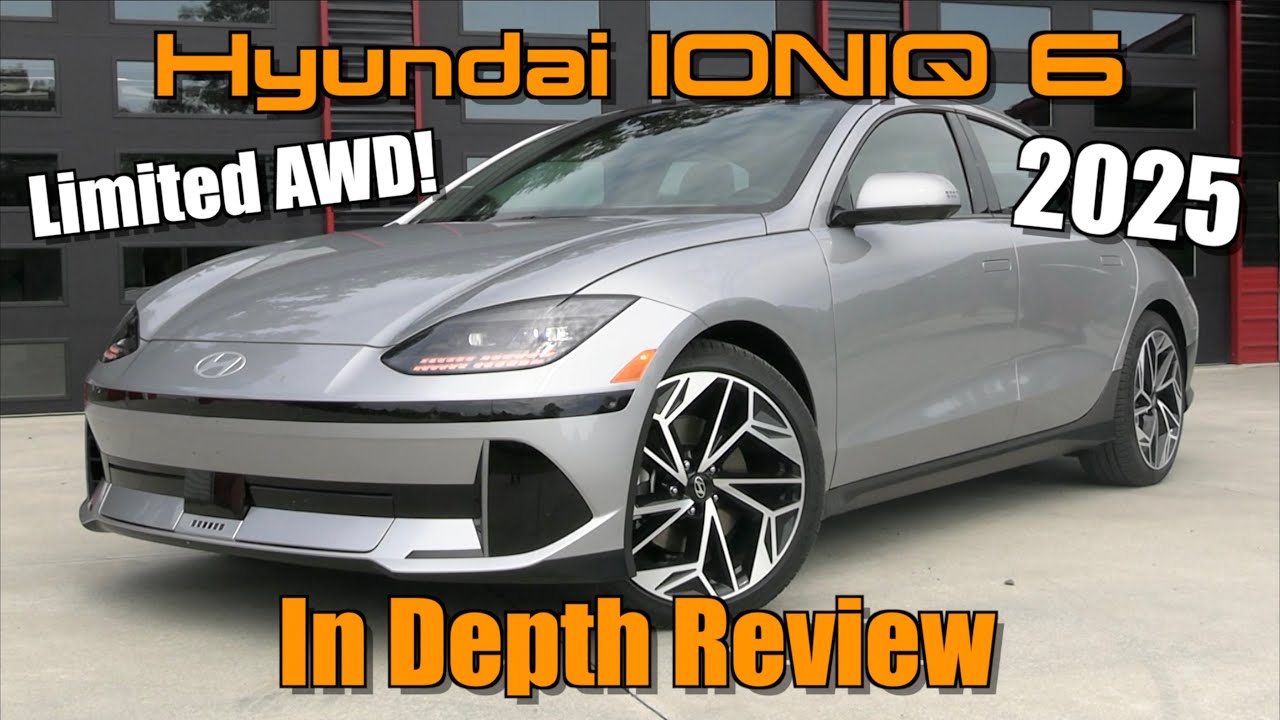 2025 Hyundai IONIQ 6 Limited AWD: Start Up, Test Drive & In ...