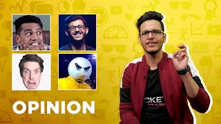 Triggered Insaan Opinion on @CarryMinati , @LazarBeam , @Angry Prash   &amp; @BeastBoyShub  | 1Up Gaming