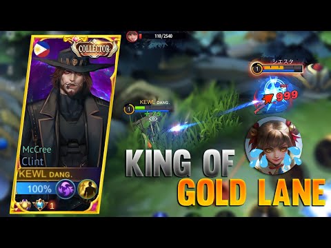 REASONS WHY CLINT IS ALWAYS OP IN GOLD LANE!🔥 CLINT IS THE BEST COUNTER TO WANWAN (MUST WATCH) MLBB