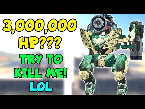WOW! Unstoppable! T FALCON 3,000,000 HP??? | War Robots MK2 Gameplay WR