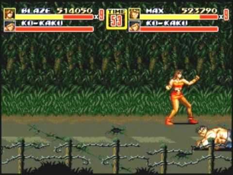 MD Longplay - Streets Of Rage 2 (TwoPlayermode)