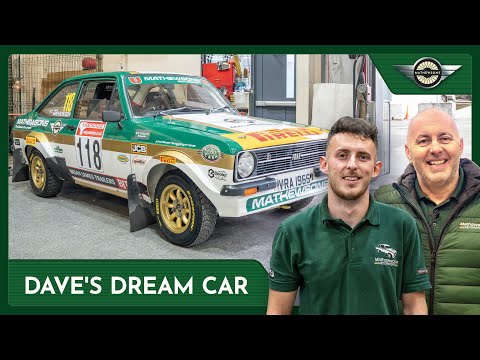 Dave FINALLY Drives His Mk2 Escort Rally Car