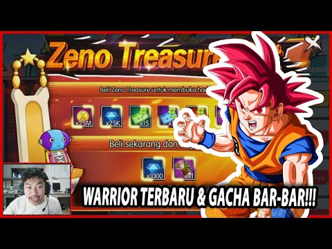 🔥🔥ZENO TREASURE & WARRIOR BARU HADIR! MARI GACHA!! - DRAGONBALL SAIYAN UNITED