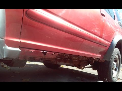 Explorer Mountaineer Rocker Panel Rust Repair Installation Tutorial HD