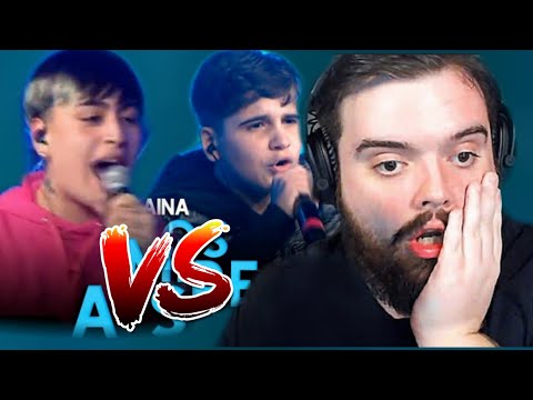 Ibai | Reacciona a Zaina VS Tiago Fms Argentina