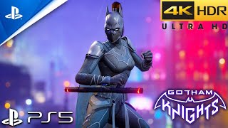 Gotham Knights PS5 - Batgirl Demon Suit Free Roam Gameplay (4K)