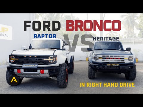 Ford Bronco Raptor vs. Heritage: Off-Road Beast or Retro Classic? | Full Comparison
