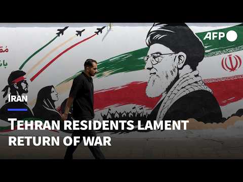 Video Thumbnail: 'Absolutely awful': Iranians share views as Middle East war reignited | AFP