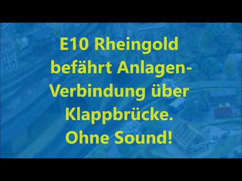 Spur N, Klappbrücke, Anlagen-Verbindung