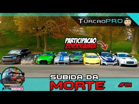 SUBIDA DA MORTE #01 no FORZA HORIZON 4 - PARTICIPAÇÃO ZOIOOGAMER - SÉRIE CABULOSA