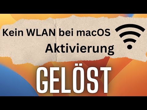 macOS Ventura Installation kein WLAN bei Aktivierung