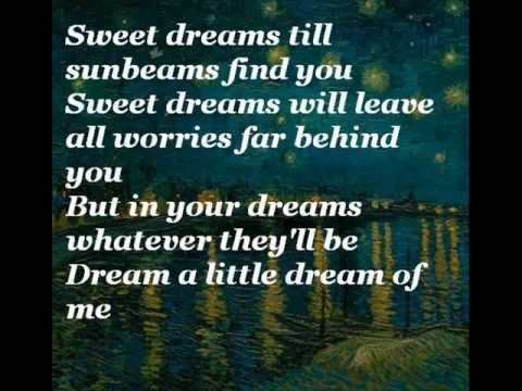 Dream A Little Dream Of Me video