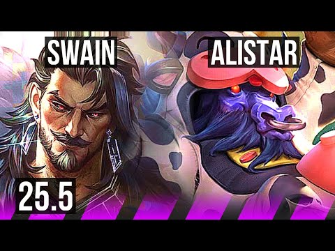 SWAIN & Ezreal vs ALISTAR & Viktor (SUP) | KR Grandmaster | 25.5