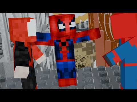 "I Love You Guys" Scene in Minecraft! - Spider-Man No Way Home