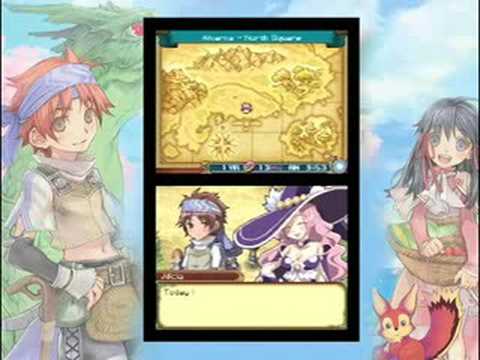 rune factory a fantasy harvest moon nintendo ds