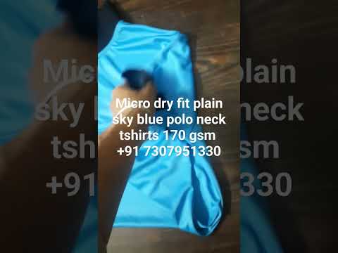Polo cotton chinese collar t shirts