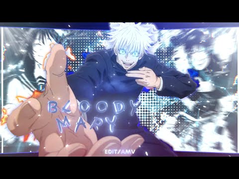 Gojo Satoru Badass edit - Bloody Mary [Edit/AMV]!
