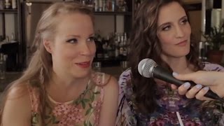 Inconvenient Interviews w/ Risa: Sundaes with OITNB's Julie Lake and Emma Myles | HelloGiggles video