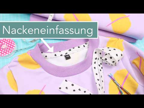 Nackenversäuberung nähen / Streberstreifen – auch nachträglich!