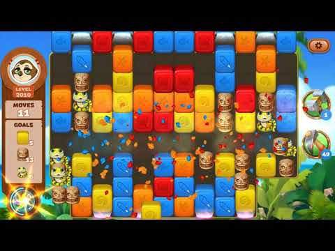 Lost Island Blast Adventure Level 2010 NO BOOSTERS - A S GAMING