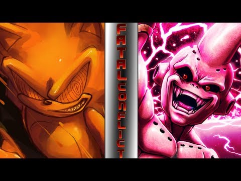 FLEETWAY SUPER SONIC vs KID BUU! (Sonic vs Dragon Ball Super) | ⚠️ FATAL CONFLICT ⚠️ Video