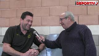 Vídeo entrevista al entrenador del equipo senior masculino Benicolchón Benidorm, Jaime González