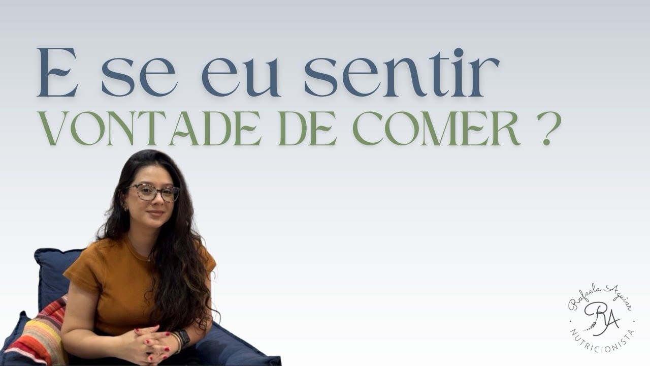 Como lidar com a vontade de comer? Pode dizer sim?
