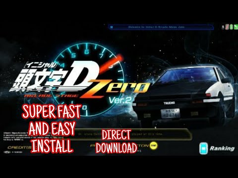 Install Initial D Arcade Stage Zero Ver.2 (2024 LATEST TUTORIAL)