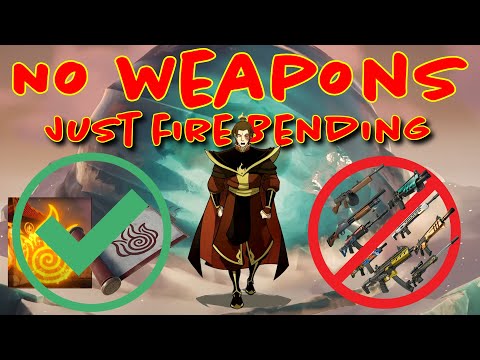 Fortnite Funny Moments #3 No weapons - Firebending only!