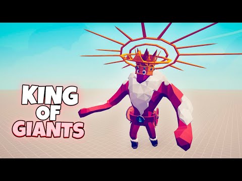 KING OF GIANTS vs EVERY FACTION | TABS Totally Accurate Battle Simulator Gameplay