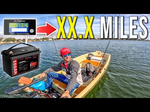 How Far Will a 100ah Trolling Motor Battery Take You? 