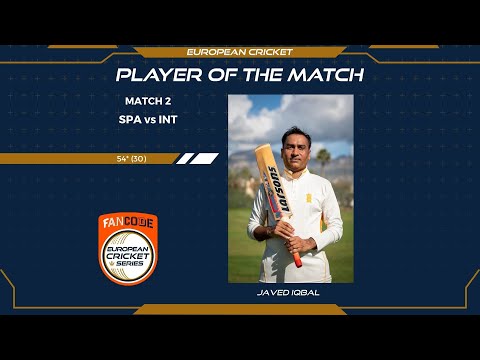 MOM: J.Iqbal - SPA vs INT | Highlights | FanCode ECS Spain, L'Alfas del Pi, Day 1 | Spain 2021