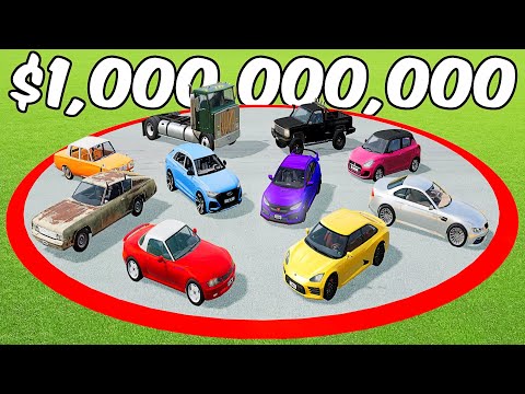 Last CAR To Leave Circle WINS $1,000,000,000😱