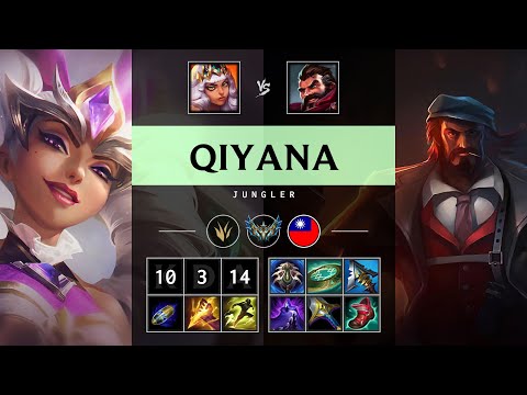 Qiyana Jungle vs Graves - TW Challenger Patch 25.20