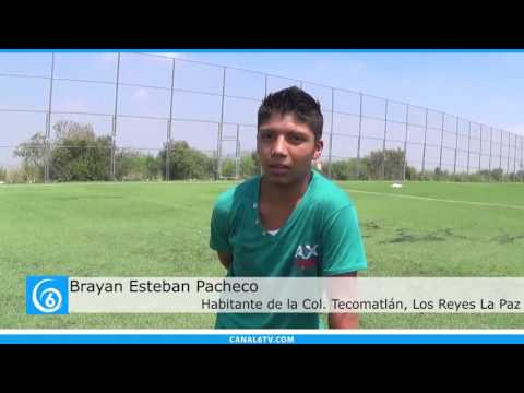Canchas de fútbol de la colonia Tecomatlán de La Paz han servido para el sano esparcimiento de jóvenes